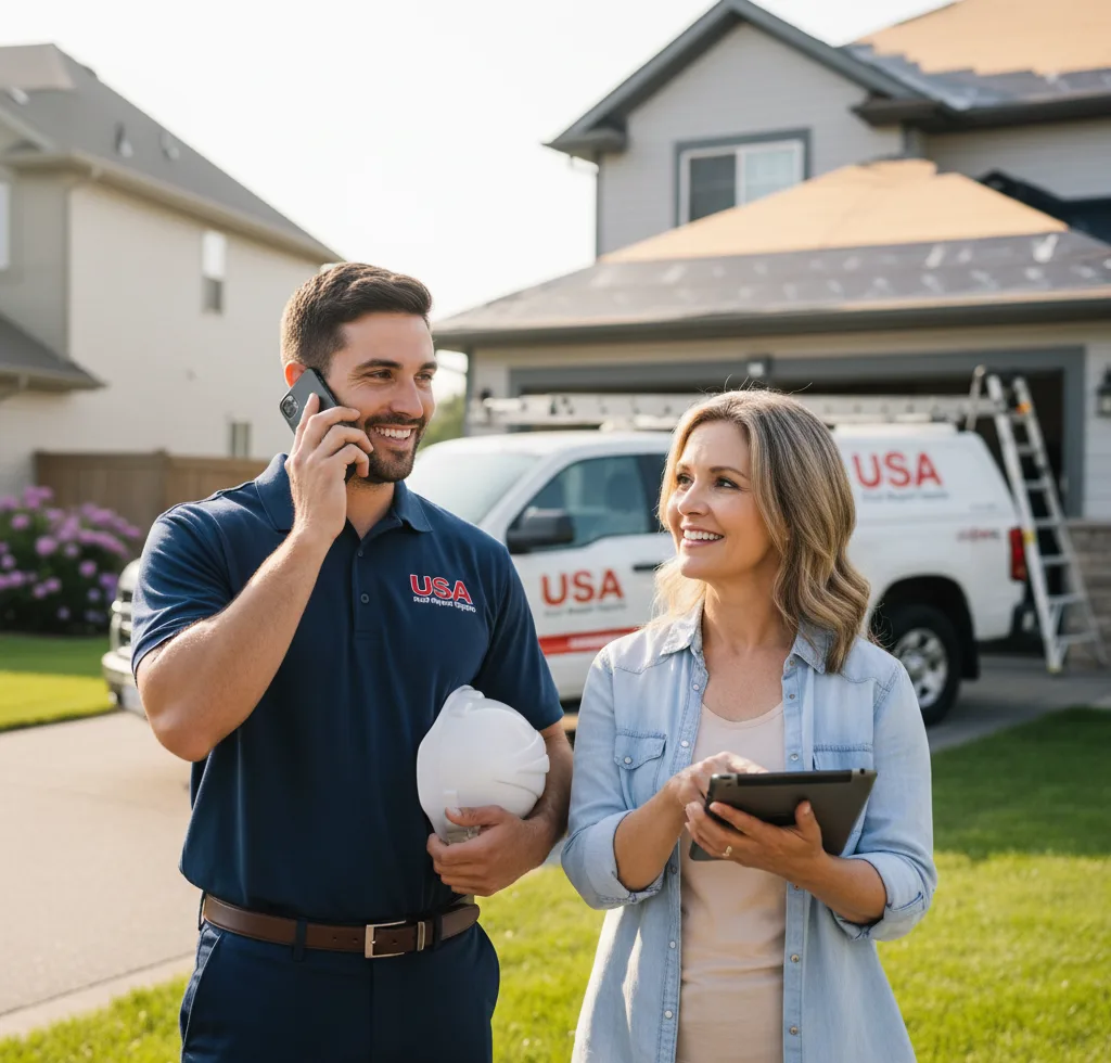 USA Roof Repair Experts customer support in Polkton